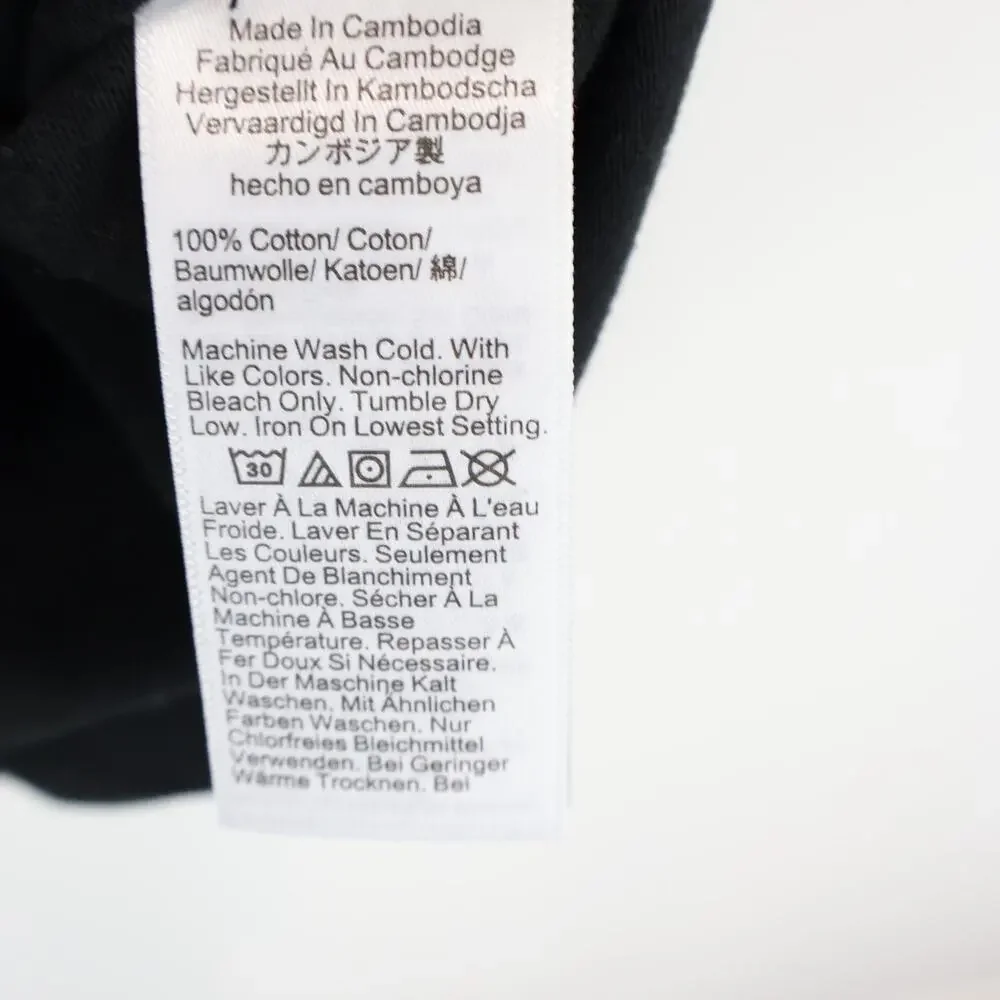J.Crew Slim Sueded Cotton Polo Shirt Black Size XL NWT